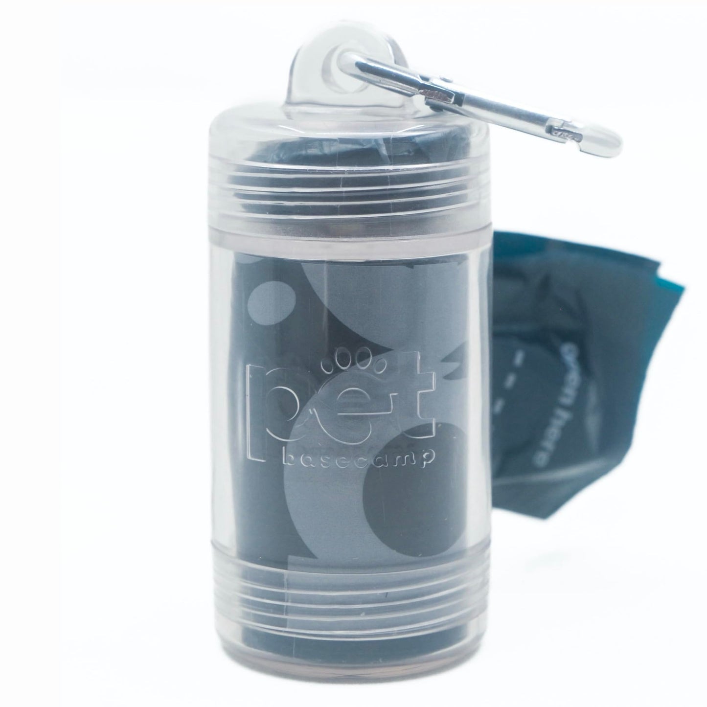 Transparent Poop Bag Holder with Reserve