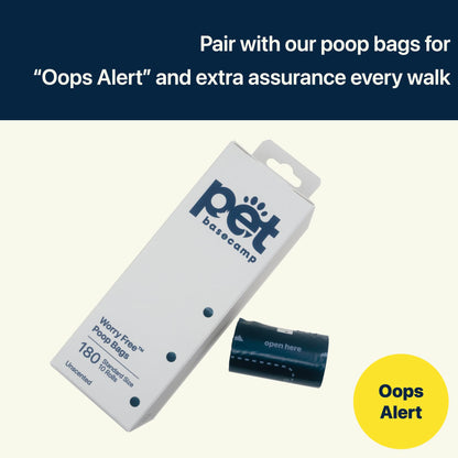 Transparent Poop Bag Holder with Reserve