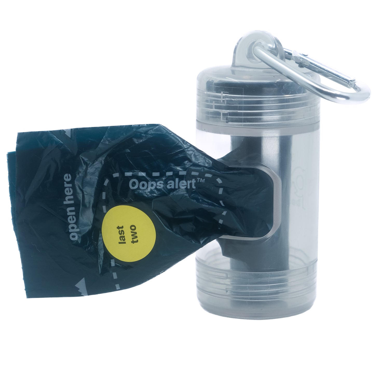 Transparent Poop Bag Holder with Reserve