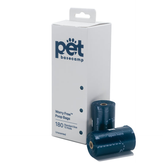 Poop Bags with "Oops Alert" - 3 Months (10 Rolls 180 Bags)